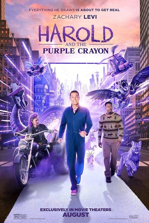 ดู Harold and the Purple Crayon แฮโรลด์กับสีเทียนมหัศจรรย์ (2024) พากย์ไทย
