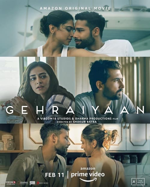 ดู Gehraiyaan (2022) พากย์ไทย
