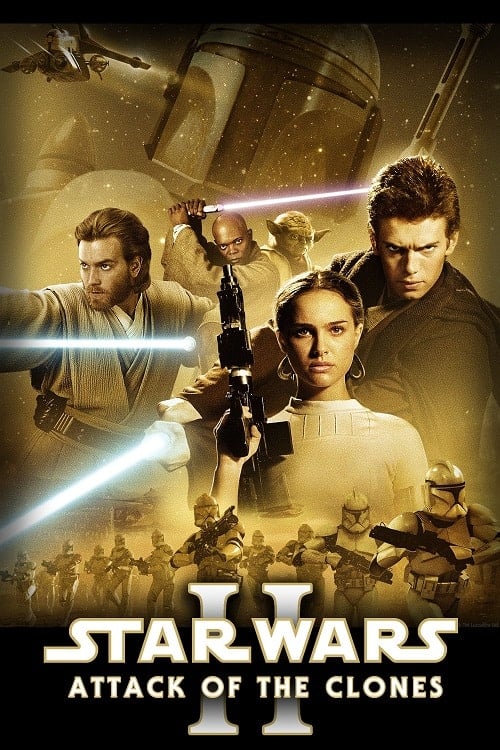ดู Star Wars 2 Episode II Attack of the Clones (2002) สตาร์ วอร์ส 2 กองทัพโคลนส์จู่โจม พากย์ไทย