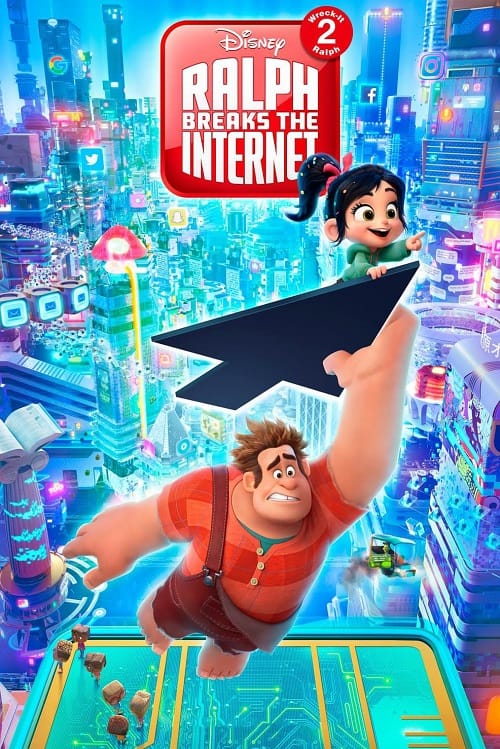 ดู Ralph Breaks the Internet (2018) ราล์ฟตะลุยโลกอินเทอร์เน็ต วายร้ายหัวใจฮีโร่ 2 พากย์ไทย