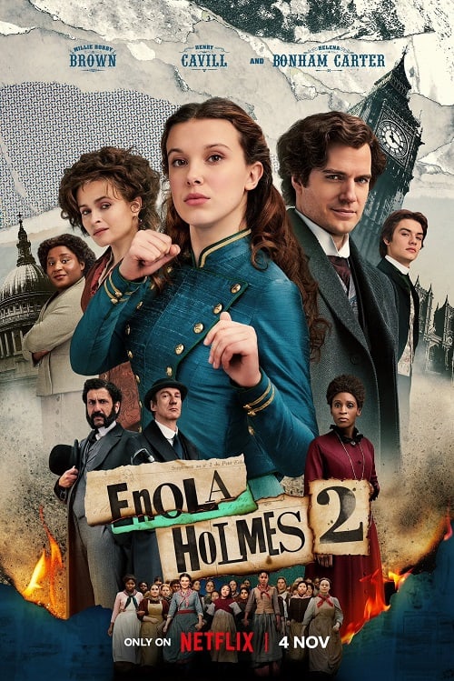 ดู Enola Holmes 2 (2022) เอโนลา โฮล์มส์ 2 พากย์ไทย