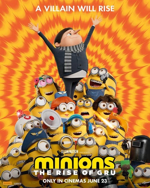 ดู Minions 2 The Rise of Gru (2022) มินเนี่ยน 2 พากย์ไทย