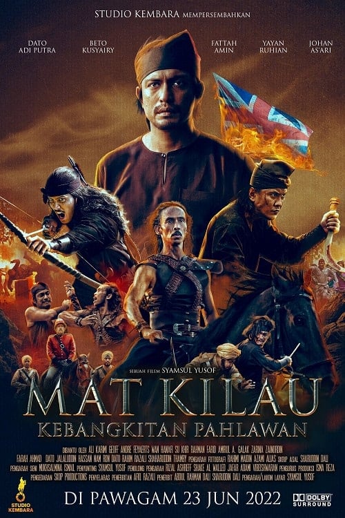 ดู Mat Kilau (2022) มัต คีเลา นักสู้เพื่อมาเลย์ พากย์ไทย